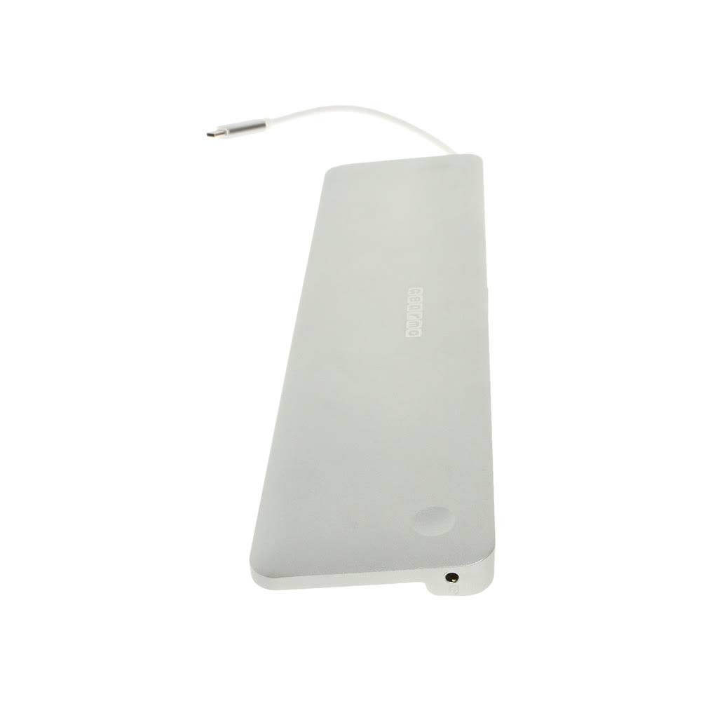 Gearmo USB C PD Docking Station W/MULTI-PORT USB 3.1 Hub u0026 Display Aluminum
