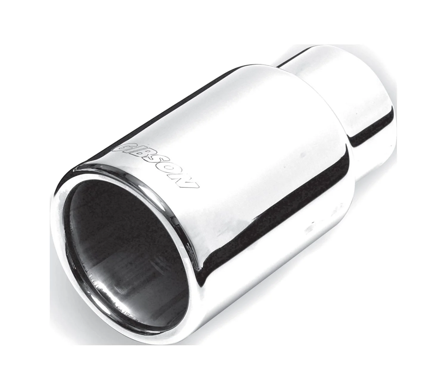 Stainless Rolled Edge Straight Exhaust Tip