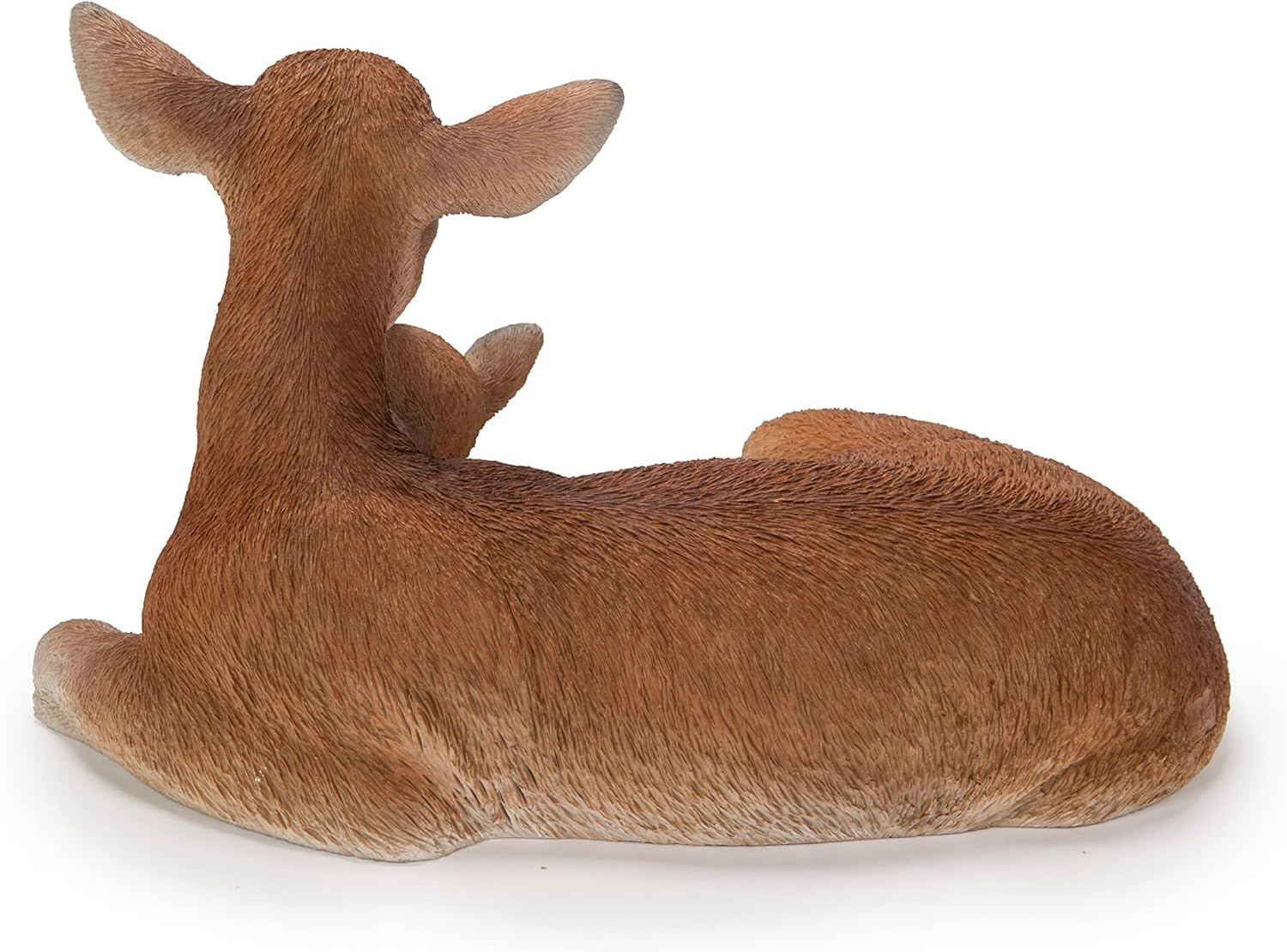 Hi-Line Gift Ltd. Cuddling Mother and Baby Deer Garden Statue