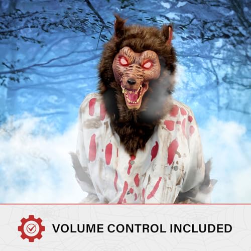 Haunted Hill Farm 5.9 ft. Animatronic Lurching Woman by Tekky, Halloween Animatronic, Scary Indoor House Prop & Decoration