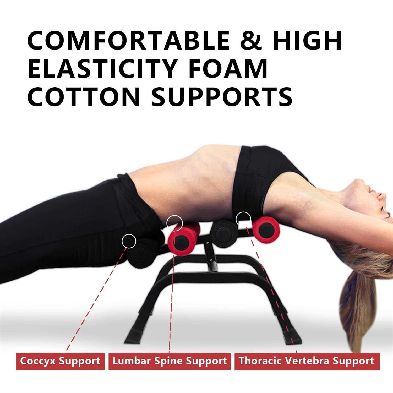 skybike Mini Inversion Table Relieve Back Pain 300 lbs Weight Capacity - Sports Supplies Online Store