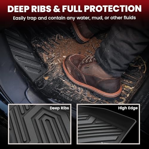 LASFIT Floor Mats & Trunk Mat for Jeep Grand Cherokee 2022-2025 5-Seat (Include 4xe, NOT for L)