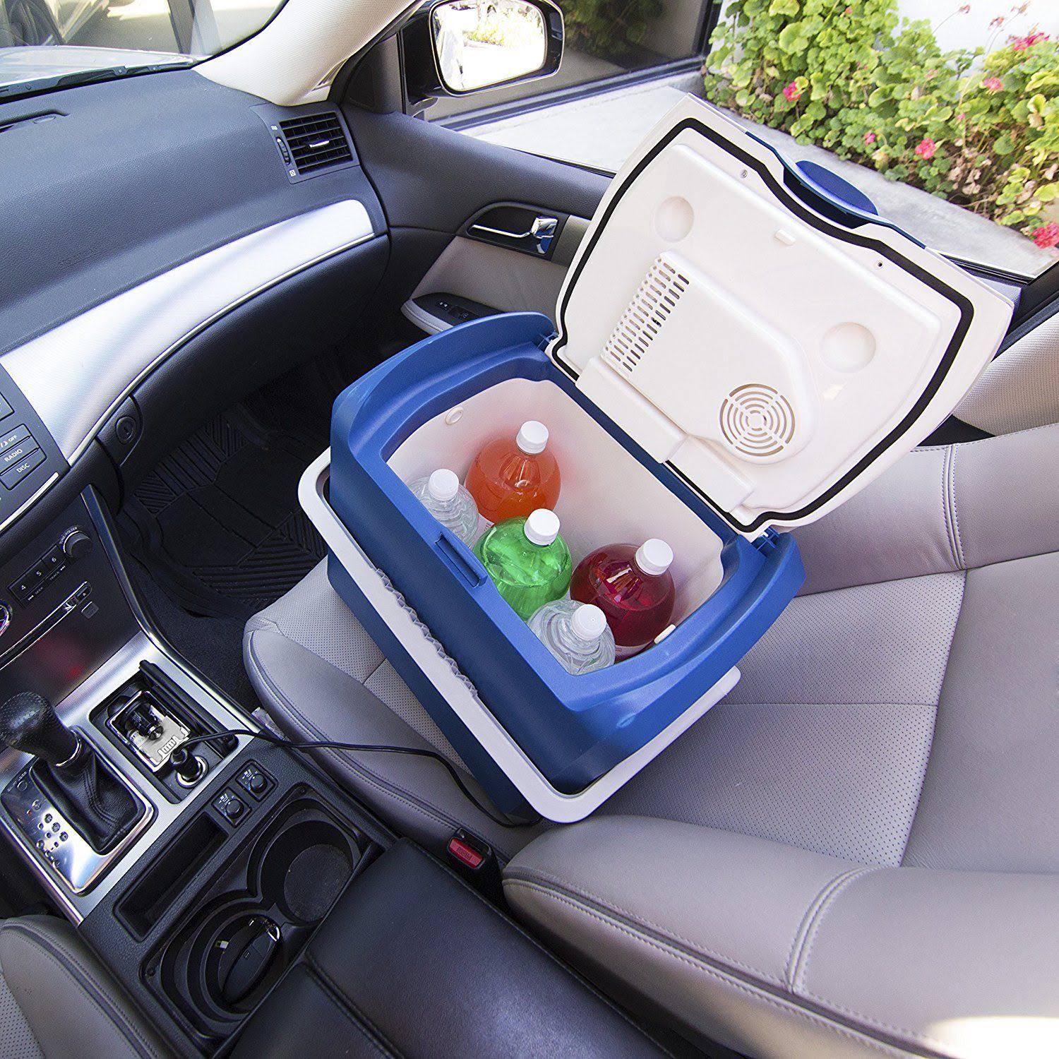 Car Cooler Warmer Plug in 12V 24 L Capacity Road Trips Camping