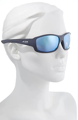Revo Sunglasses Maverick: Polarized Lens with Bendable Rectangle Wrap Frame