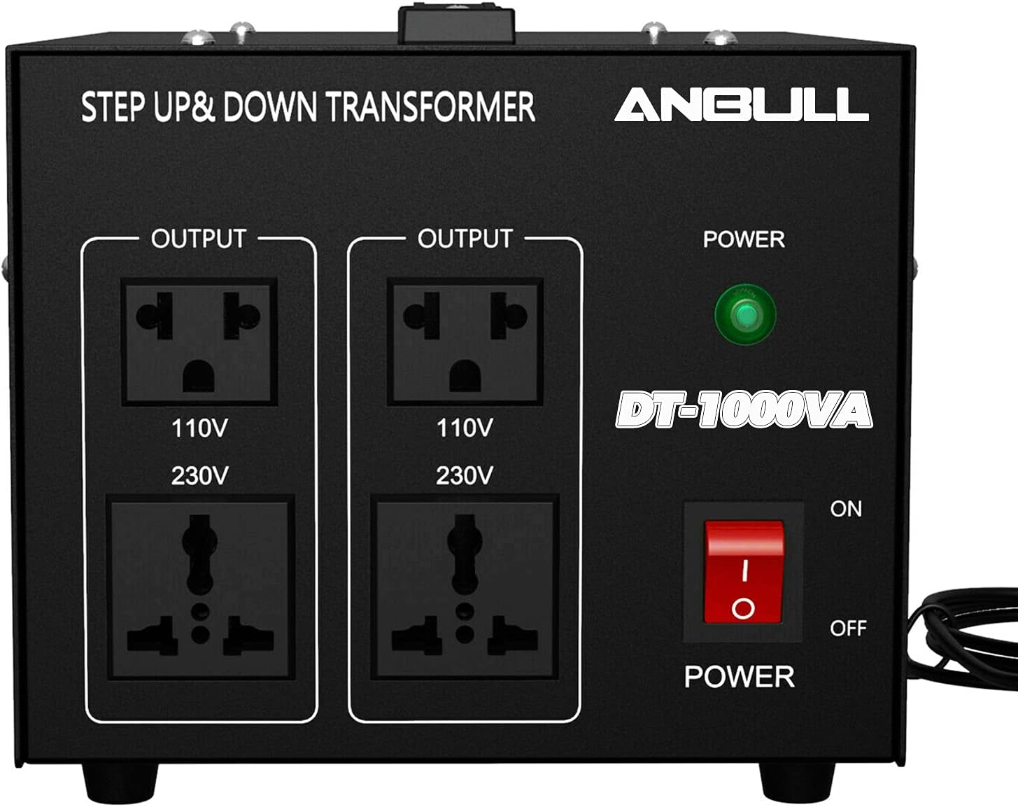 Anbull Voltage Converter 5000 Watt Voltage Transformer, 220V / 230V / 240 Volt to 110V / 120 Volt or 110V / 120 Volt to 220V / 230V / 240 Volt