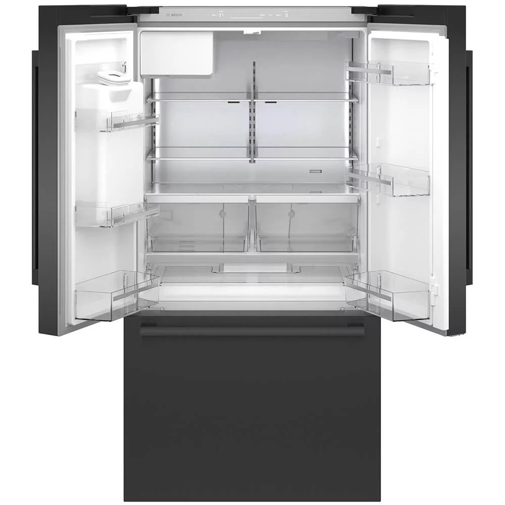 Bosch B36CD50SNB 21 Cu. Ft. Black Stainless French Door Bottom Mount Refrigerator