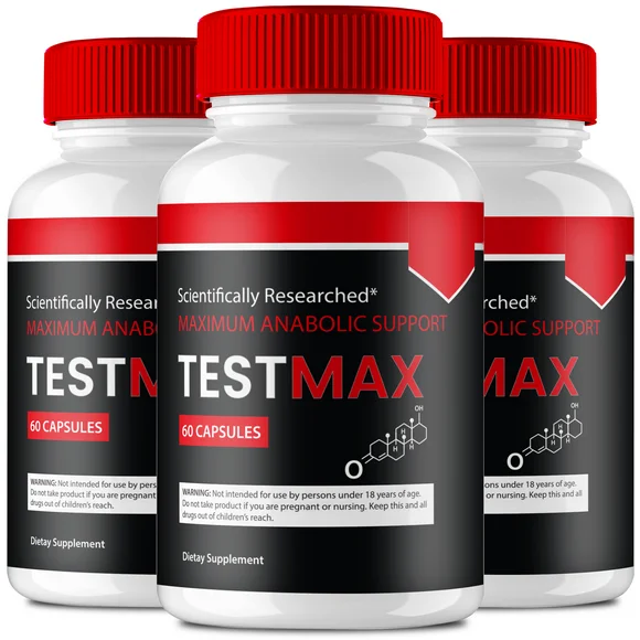 Test Max Capsules, Official Test Max Supplement Pills for Men - Maximum Strength Support Performance, Endurance and Overall Health