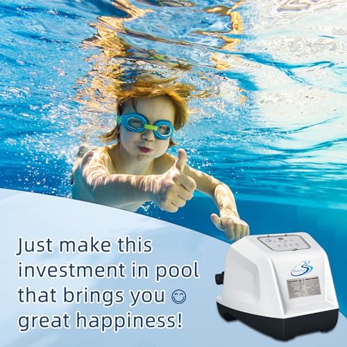 BlueBay Saltwater chlorinator System Compatible with Above Ground Swimming Pools