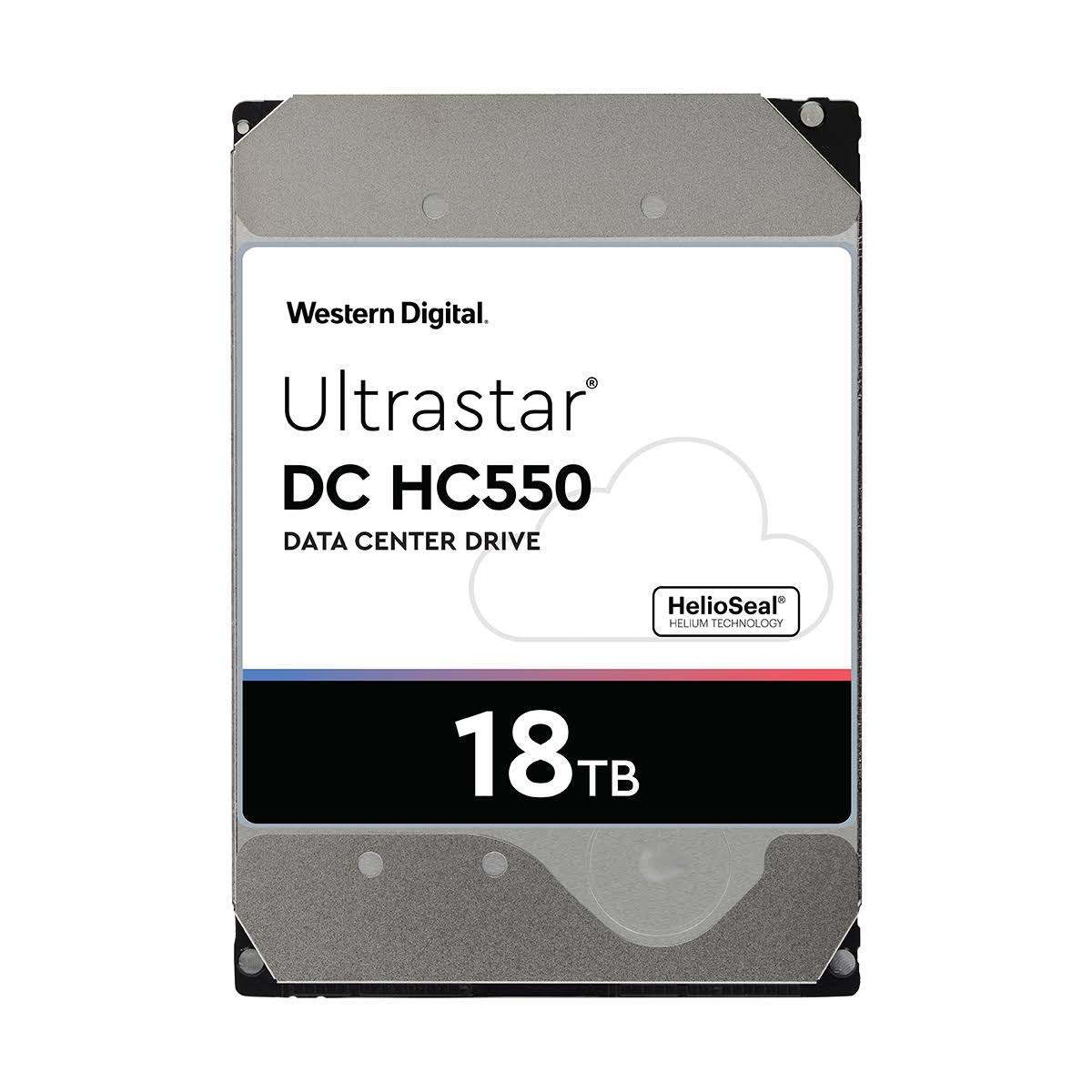 Western Digital Ultrastar DC HC550 WUH721818AL5204 0F38353 18TB 7.2K RPM SAS 12Gb/s 512e 3.5in Hard Drive