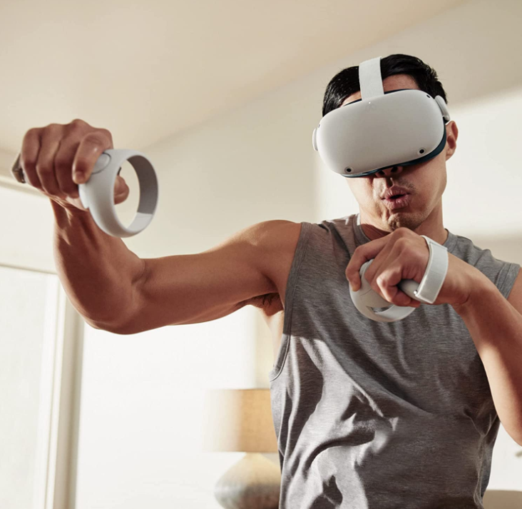 &middot; Metaoculus Quest 2 Vr Headset With Controllers 128gb With 22 Month Warranty