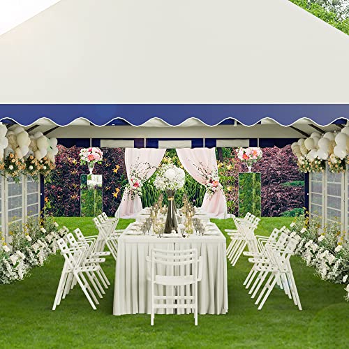PHI VILLA 20'x16' Outdoor Heavy Duty Party Tent Large Commercial Canopy Wedding Event Shelter with Removable Sidewalls & 3 Storage Bags for Patio