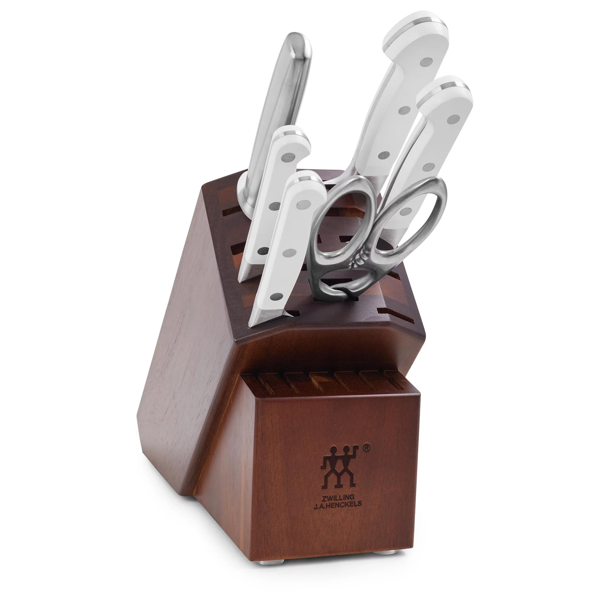 ZWILLING Pro Le Blanc 7-pc Knife Block Set - Radiant Selections