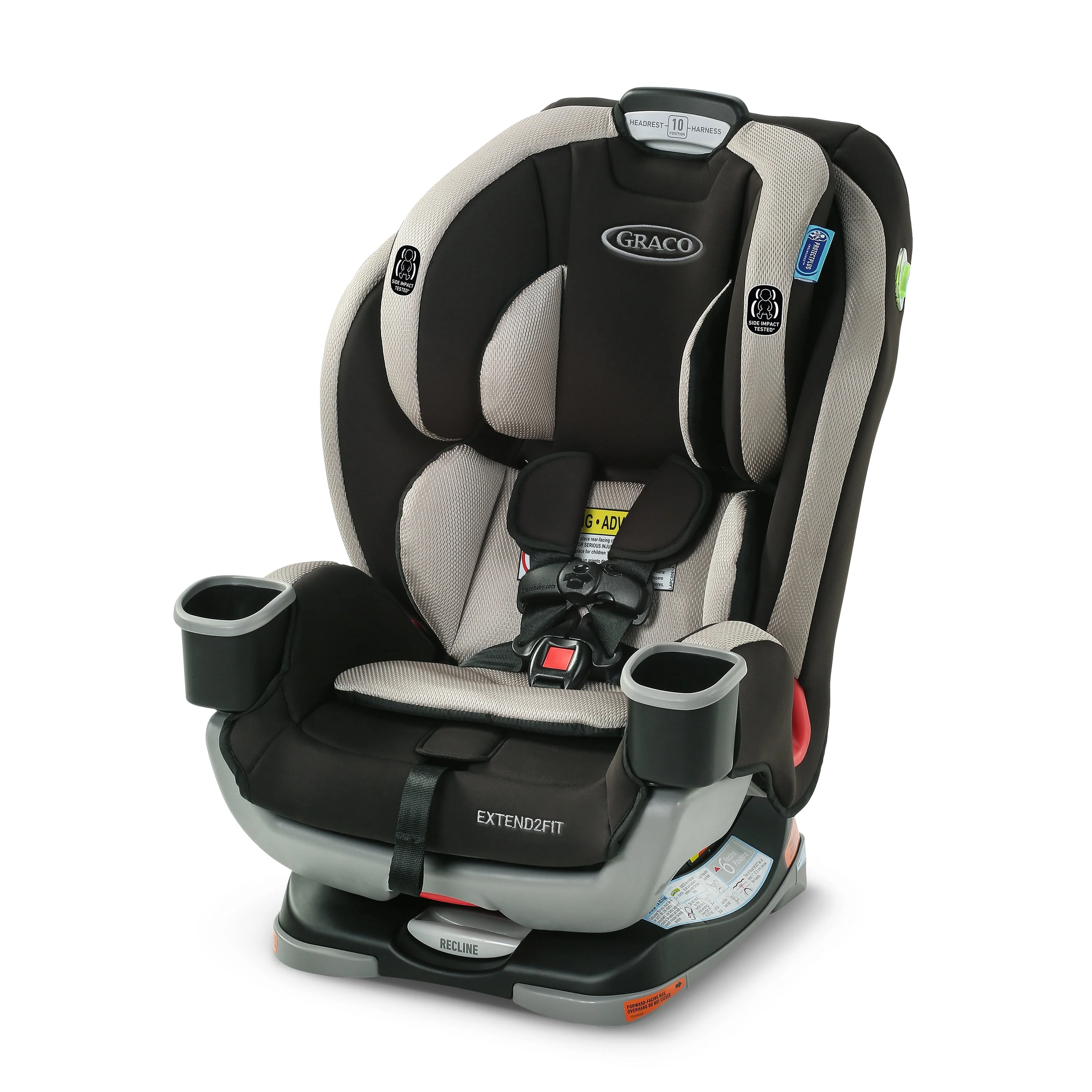 Graco Extend2Fit 3-in-1 Convertible Car Seat, Norah