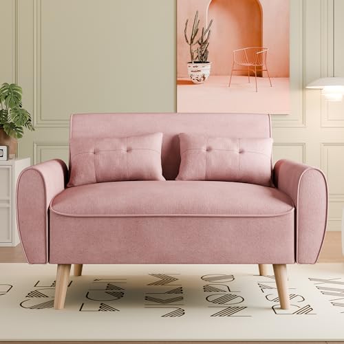 Vongrasig 47" Small Modern Loveseat Sofa