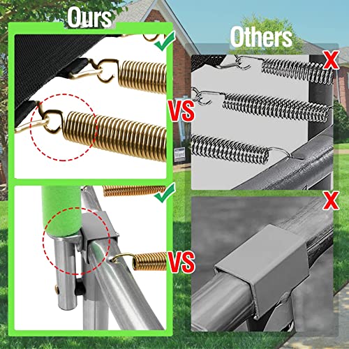 SKOK Trampoline 8FT 10FT 12FT 14FT 15FT Trampolines with Enclosure Net