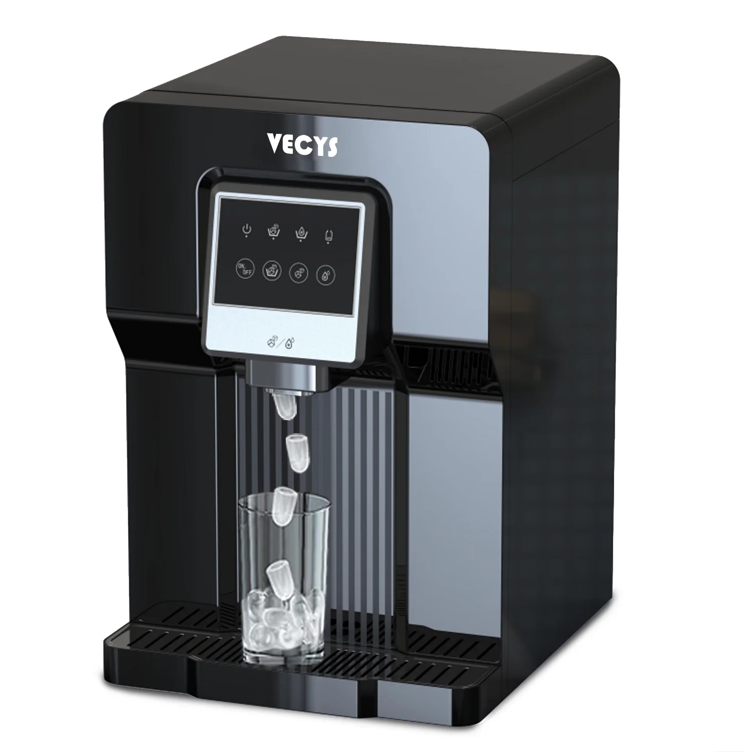 VECYS Water Cooler Dispenser with Built-in Ice Maker