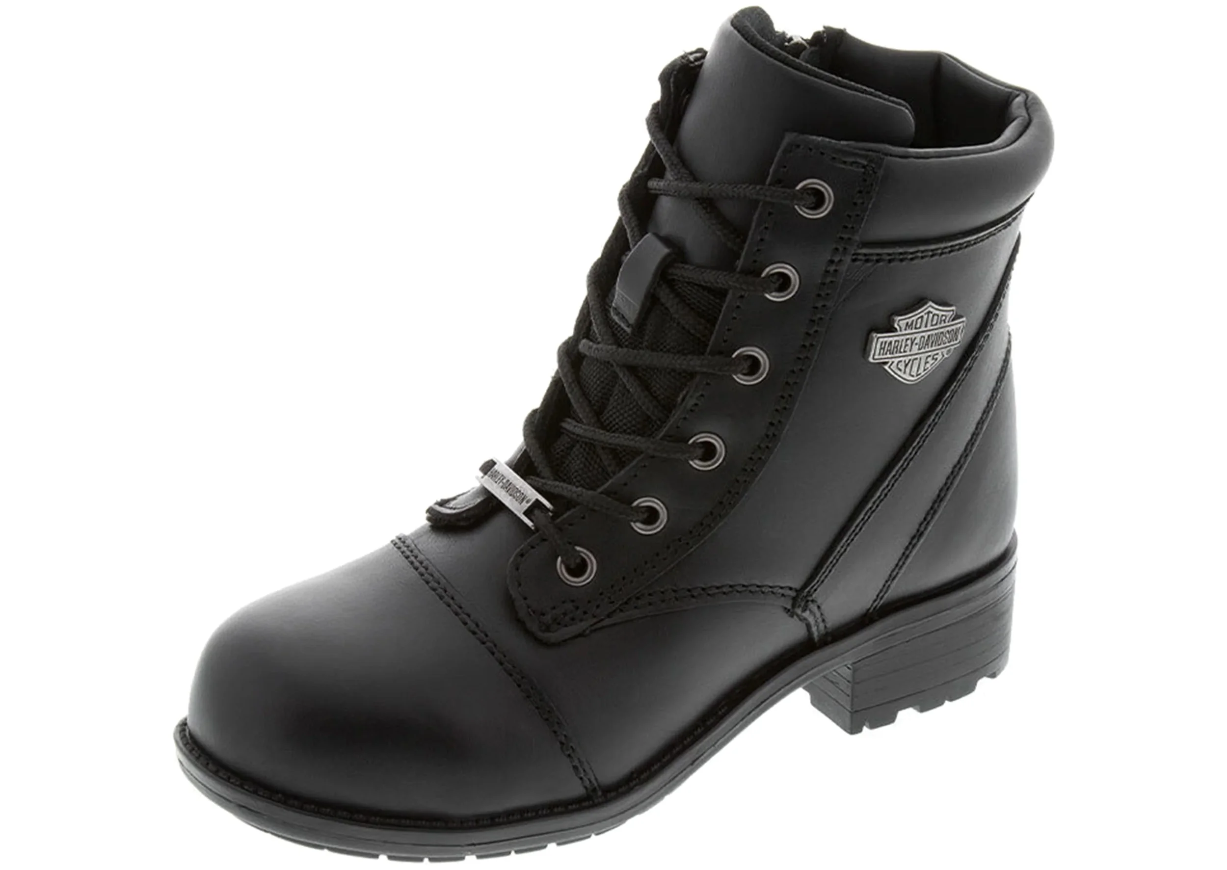 Harley Davidson Womens Raine Steel Toe Black - Curated Treasures Market