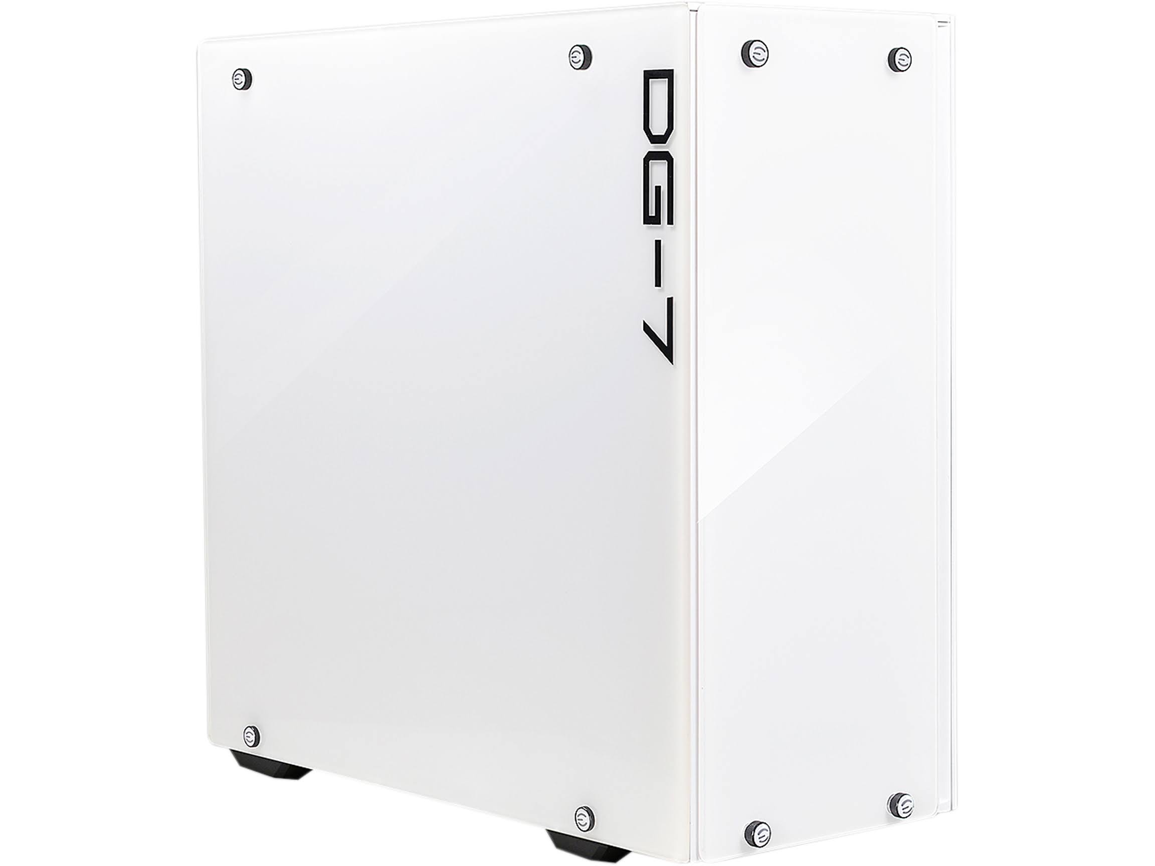 EVGA Dg-75 Alpine White Mid-Tower, 2 Sides of Tempered Glass, Gaming Case (156-F1-2022-KR)