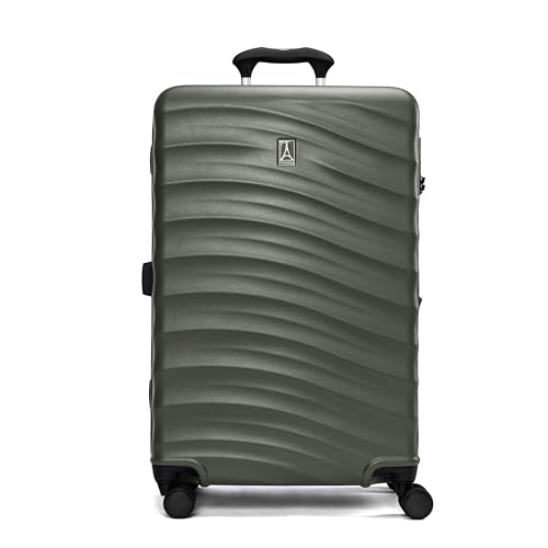 Travelpro Maxlite Air V2 Hardside Expandable Carry on Luggage, 8 Spinner Wheels, Lightweight Hard Shell Suitcase, TSA lock, Black, Carry On 21-Inch