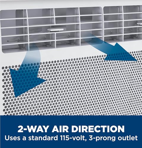 GE Window Air Conditioner Unit, 6,000 BTU for Small Rooms up to 250 sq ft. with Adjustable Fan and Cooling Settings