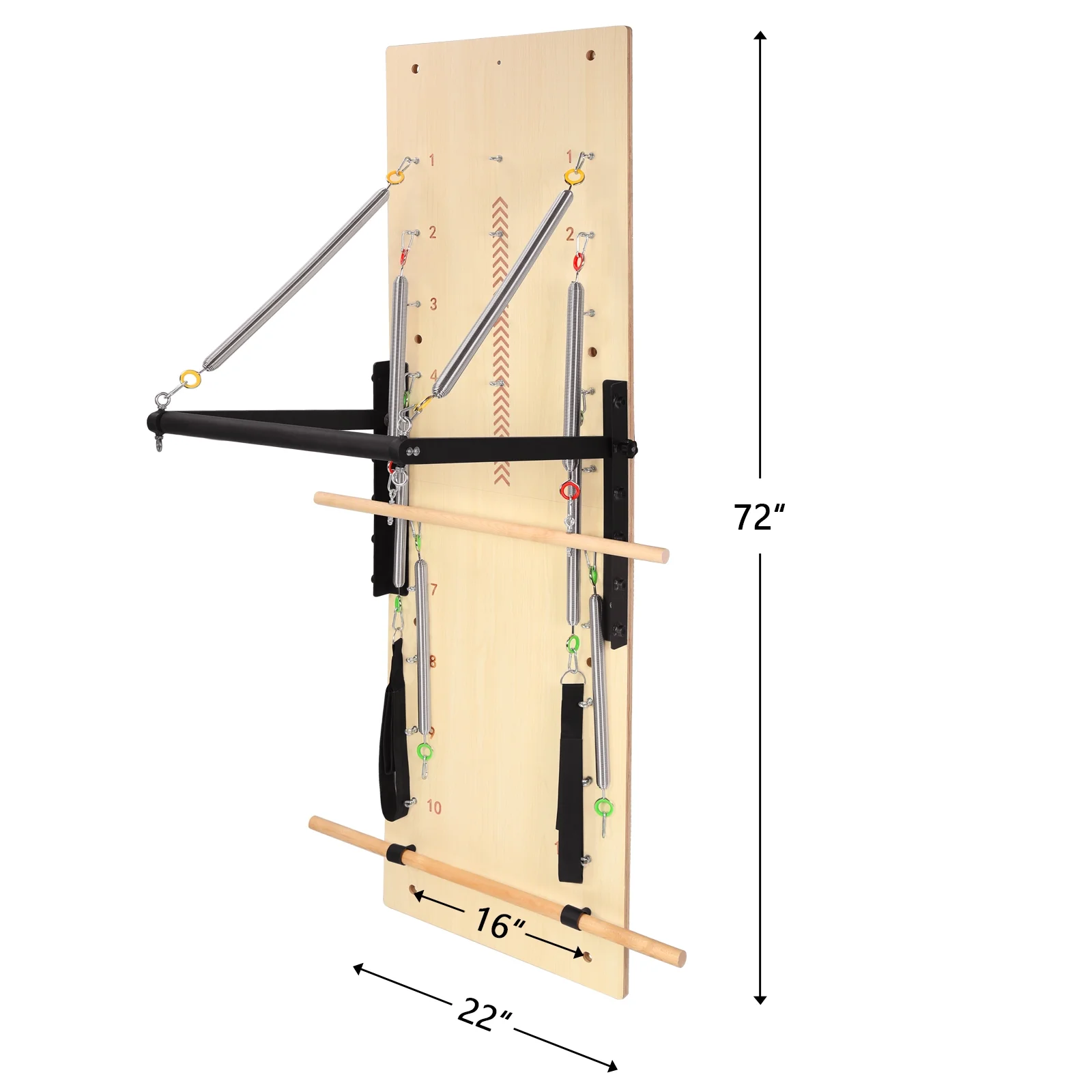 ARKANTOS Pilates Springboard, Exercise Equipment for The Home, Studio - Radiant Selections