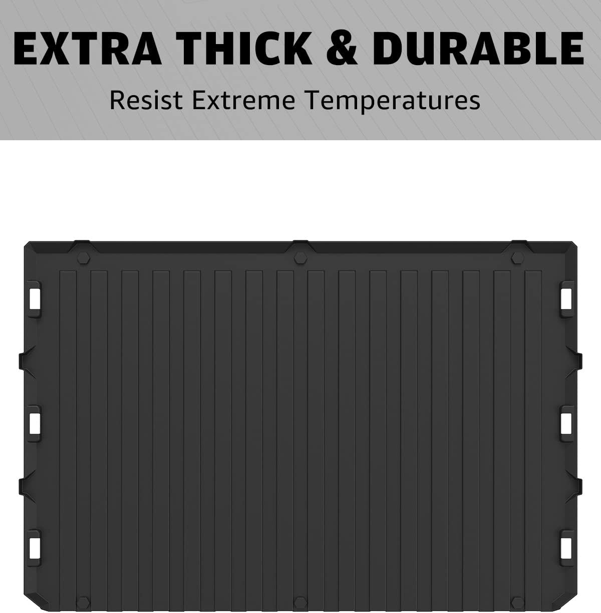 A & UTV PRO Cargo Bed Mats Liner for 2014-2021 Polaris Ranger XP 900 / Ranger 570 Fullsize