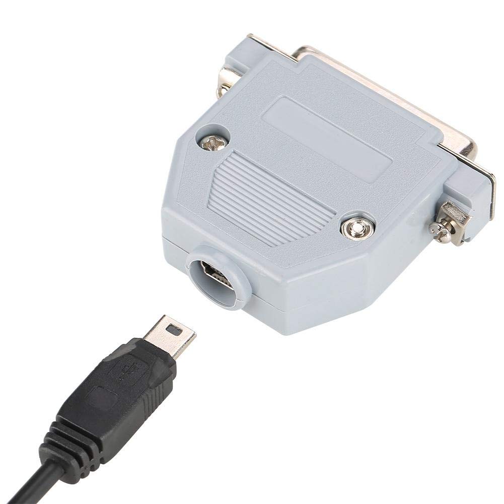 USB to Parallel Adapter, 25 Pin USB to Parallel Adapter Converter with USB Cable for Mach3