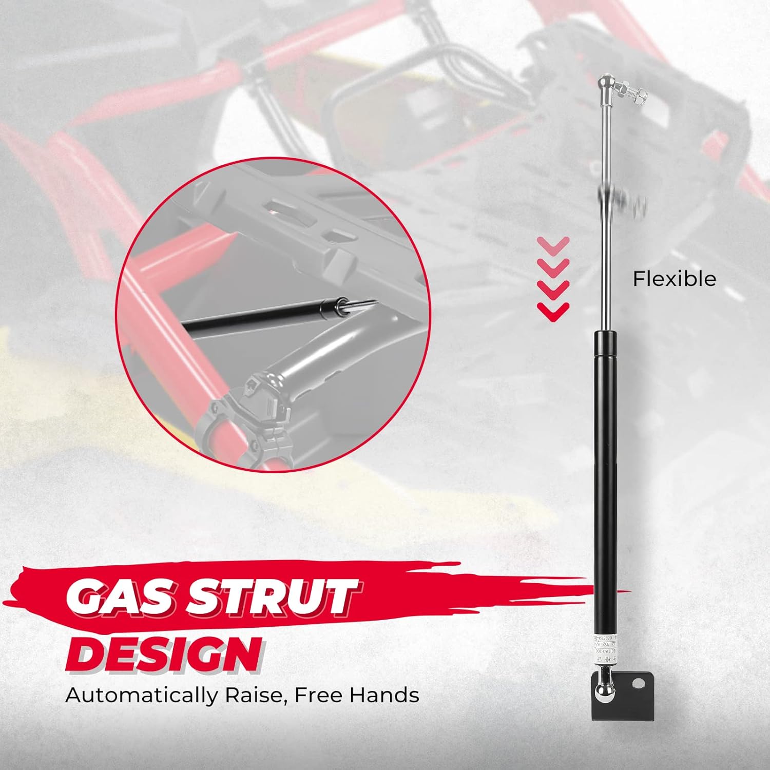 KEMIMOTO X3 Rack with Gas Strut