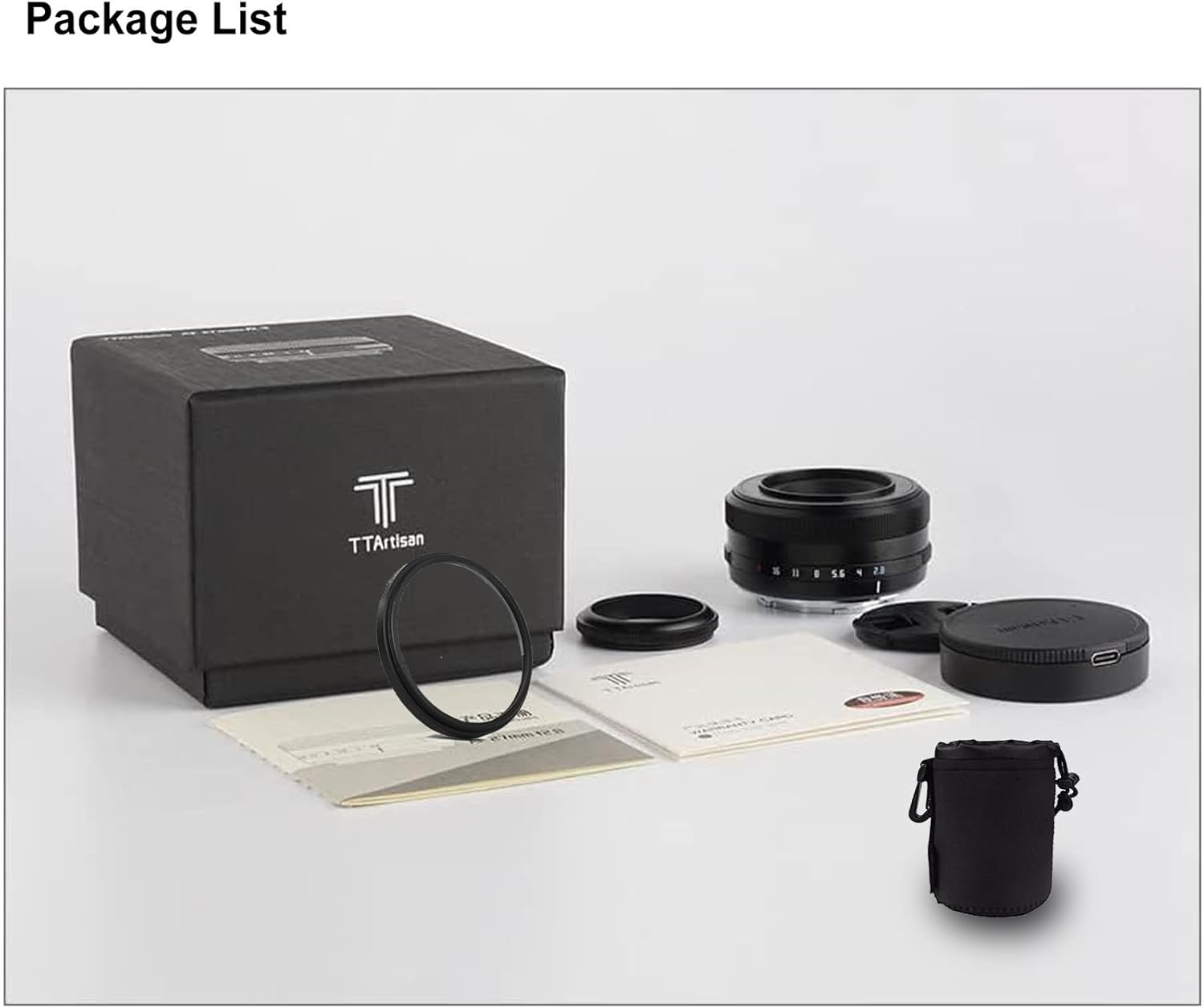 TTArtisan AF 27mm F2.8 f/2.8 XF-Mount APS-C Auto Focus STM Lens for Fujifilm Fuji X-Mount Cameras X-T10 X-T2 X-T20 X-T30 X-T3 X-T4 X-T5 X-T100 X-T200