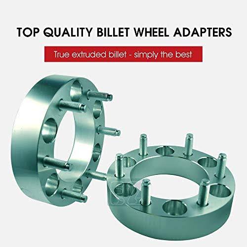 EZAccessory Wheel Adapter 6 Lug 5 to 120mm Thickness 1 25 inch Pair