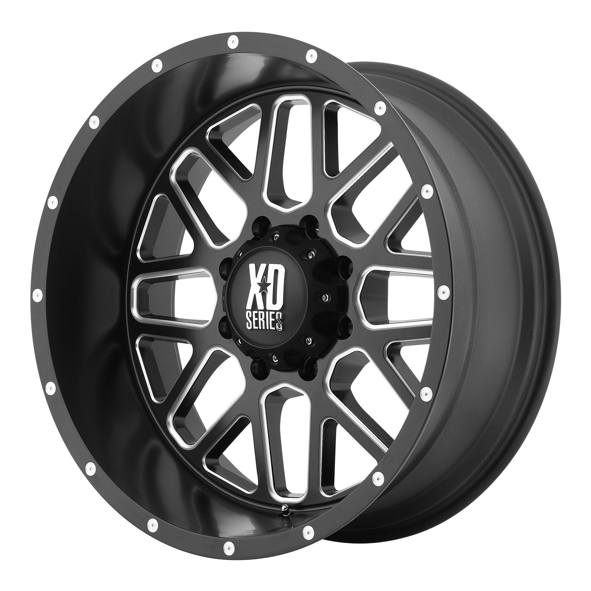 XD Series XD820 Grenade Black Milled 17x9 6x5.5 -12mm (XD82079068912N)