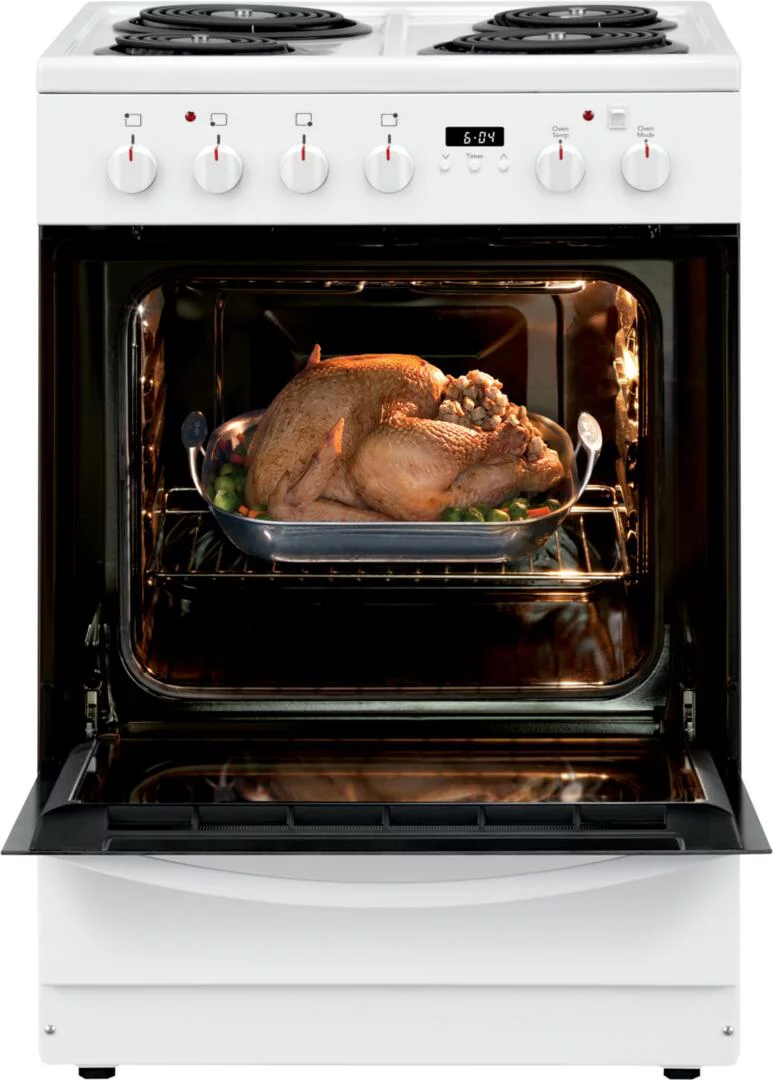 FRIGIDAIRE FFEH2422UW  24" FREESTANDING COIL ELECTRIC RANGE Stainless Steel