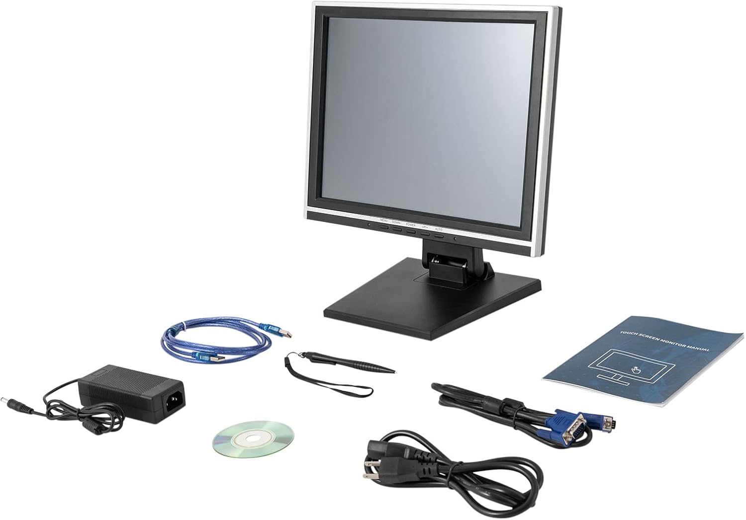 15" LCD Touch Screen Monitor