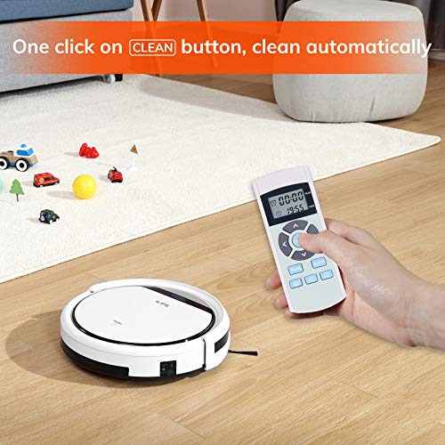 ILIFE V3s Pro Robot Vacuum Cleaner, Tangle-free Suction , Slim, Automatic Self-Charging Robotic Vacuum Cleaner, Daily Schedule Cleaning