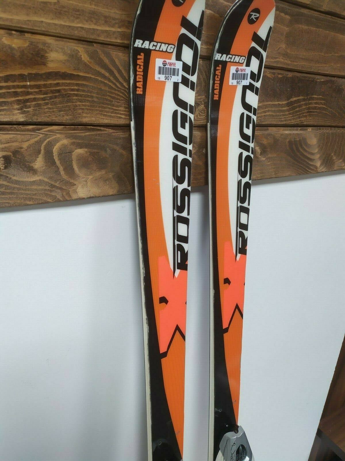 Rossignol Radical Racing RX 160 cm Ski + Salomon L 39 Bindings Winter Sport Snow
