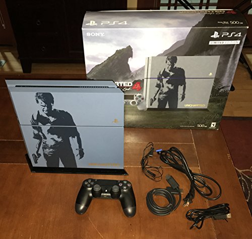PlayStation 4 500GB Console - Uncharted 4 Limited Edition Bundle [Discontinued]