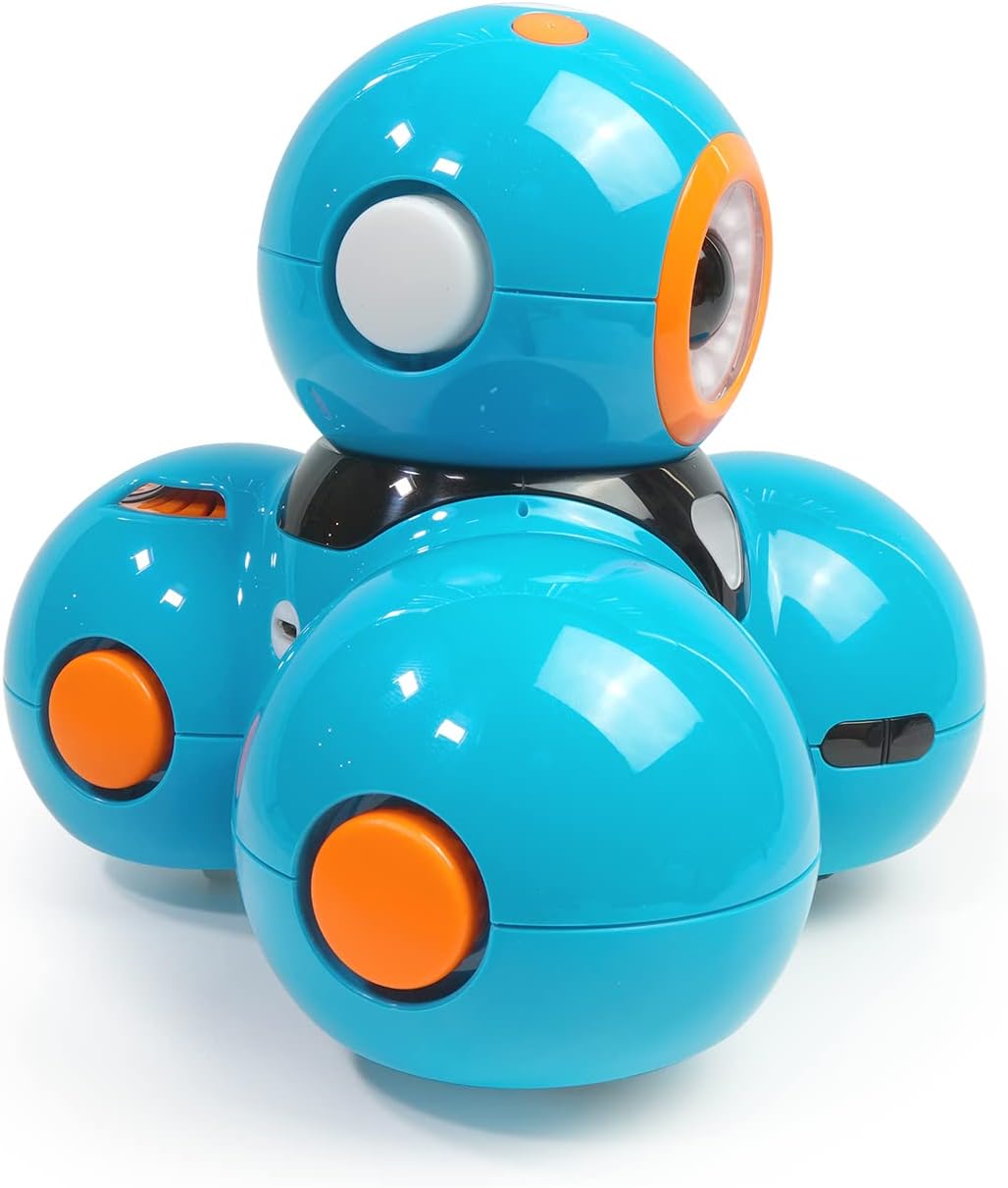 Wonder Workshop Dash – Coding Robot for Kids 6+ – Voice Activated – Navigates Objects – 5 Free Programming STEM Apps – Creating Confident Digital