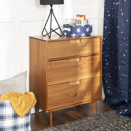 Manor Park 3 Drawer Dresser Caramel