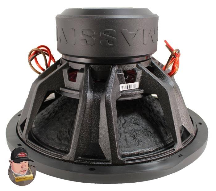 Massive Audio SUMMOXL 154 Car Audio Subwoofer