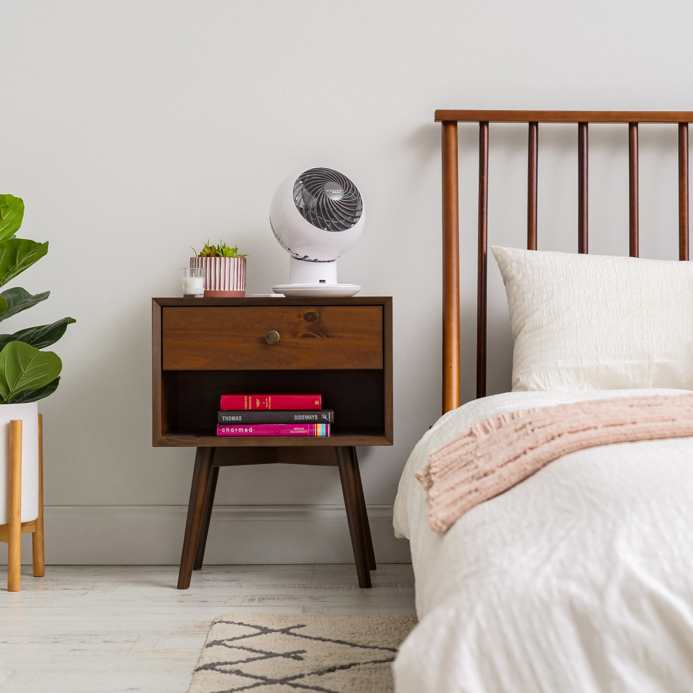 Woozoo 5-Speed Globe Fan with Adjustable Settings
