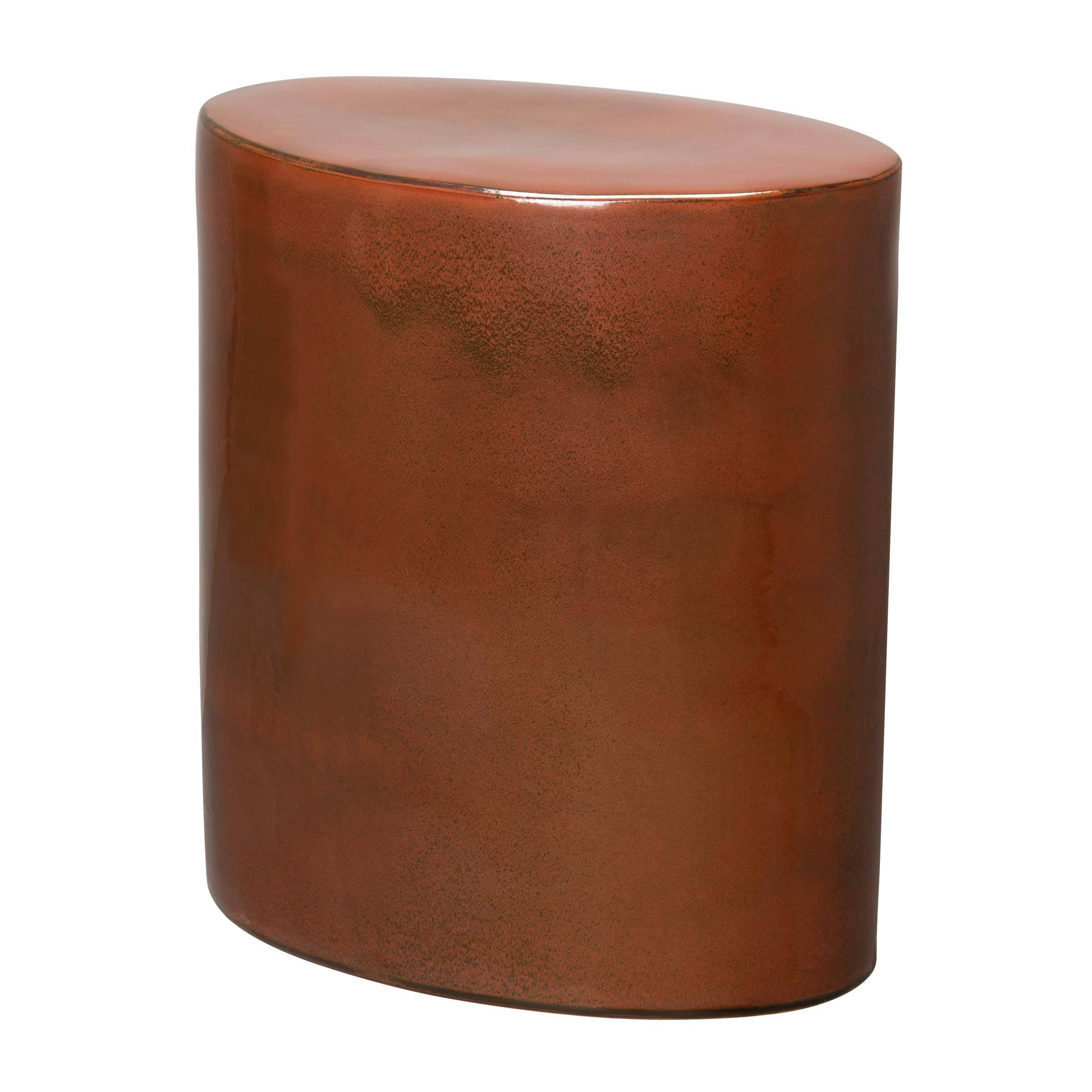 Emissary Copper Oval Garden Stool