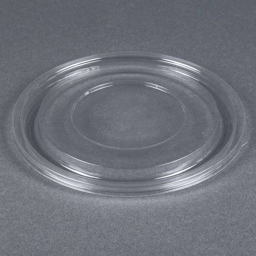 Sabert 51032T300 Freshpack Clear Flat Round Lid - 300/Case