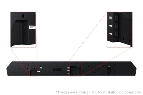 Samsung HW-S61D 5.0 Ch All-in-one Wireless Dolby Atmos Soundbar with 2 Year Amber Protection Plan (2024)