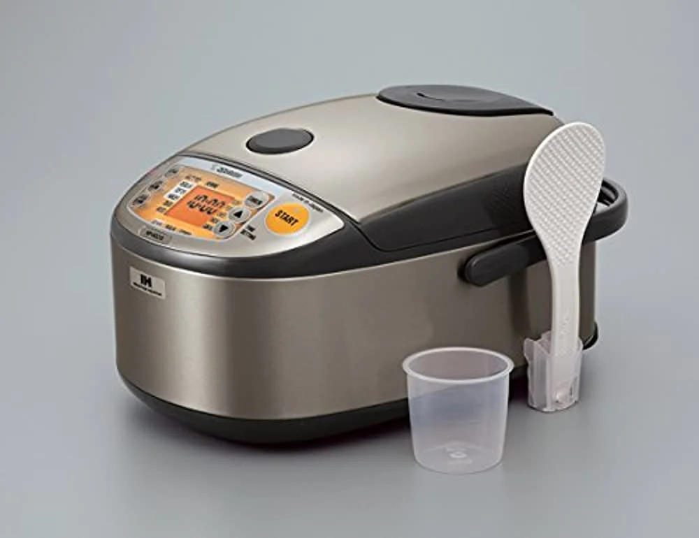 Zojirushi NP HCC10XH Induction Heating System Rice Cooker and Warmer 1 L Stainless Dark Gray