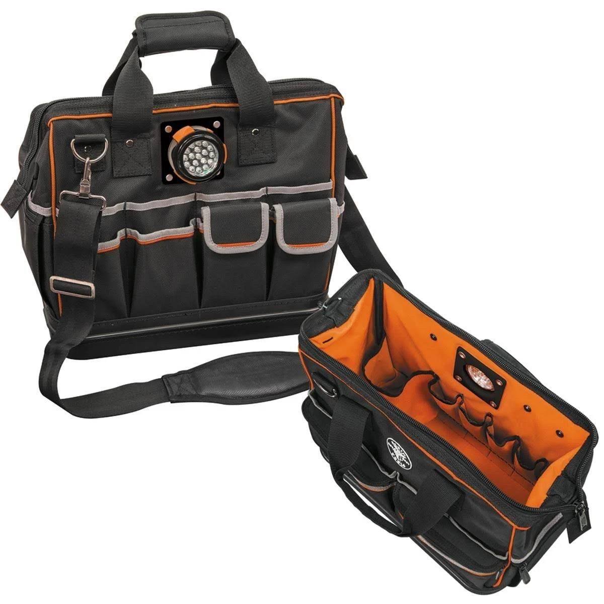 Klein Tools 55431 TRADESMAN Pro Lighted Tool Bag