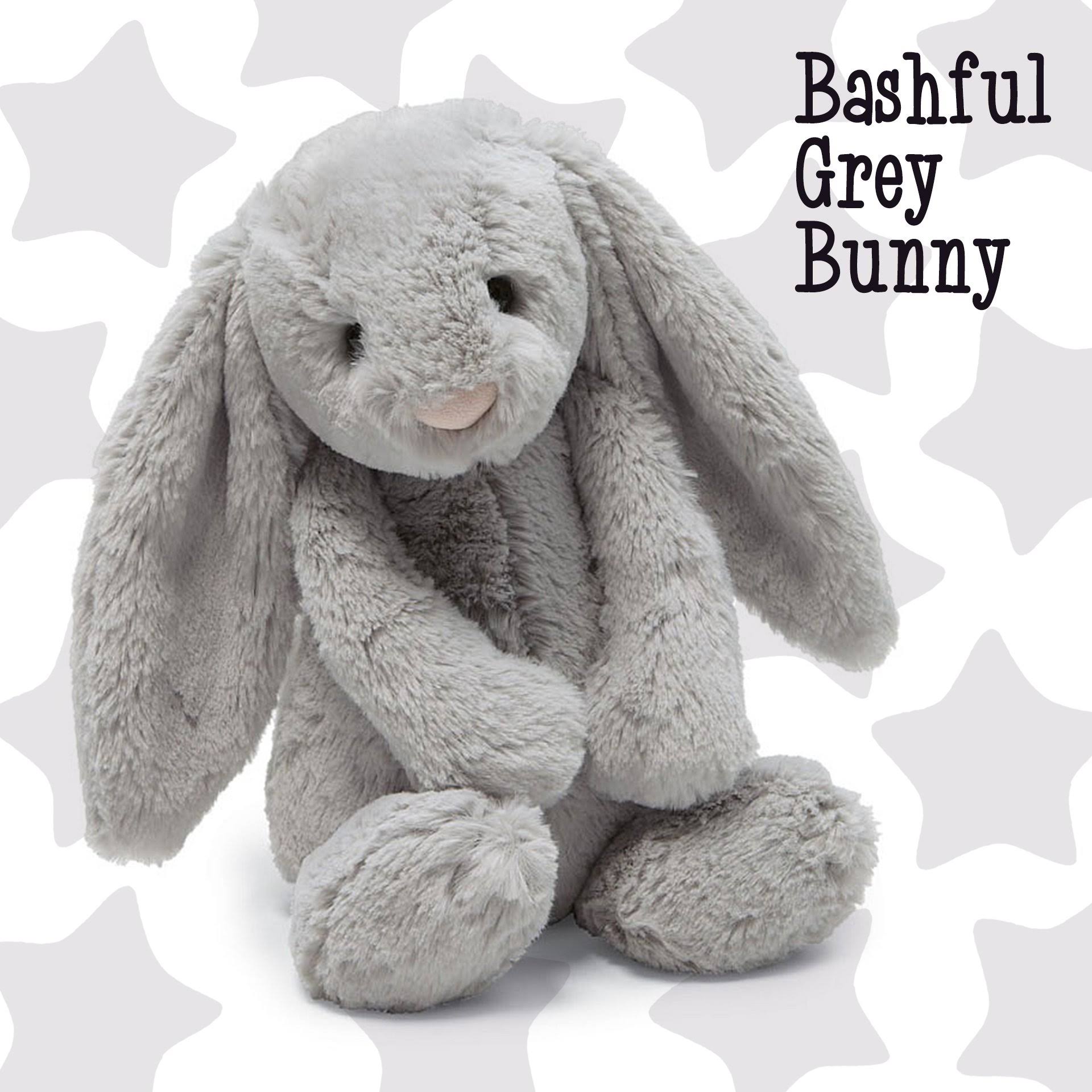 Jellycat - Bashful Huge - Bunny Grey
