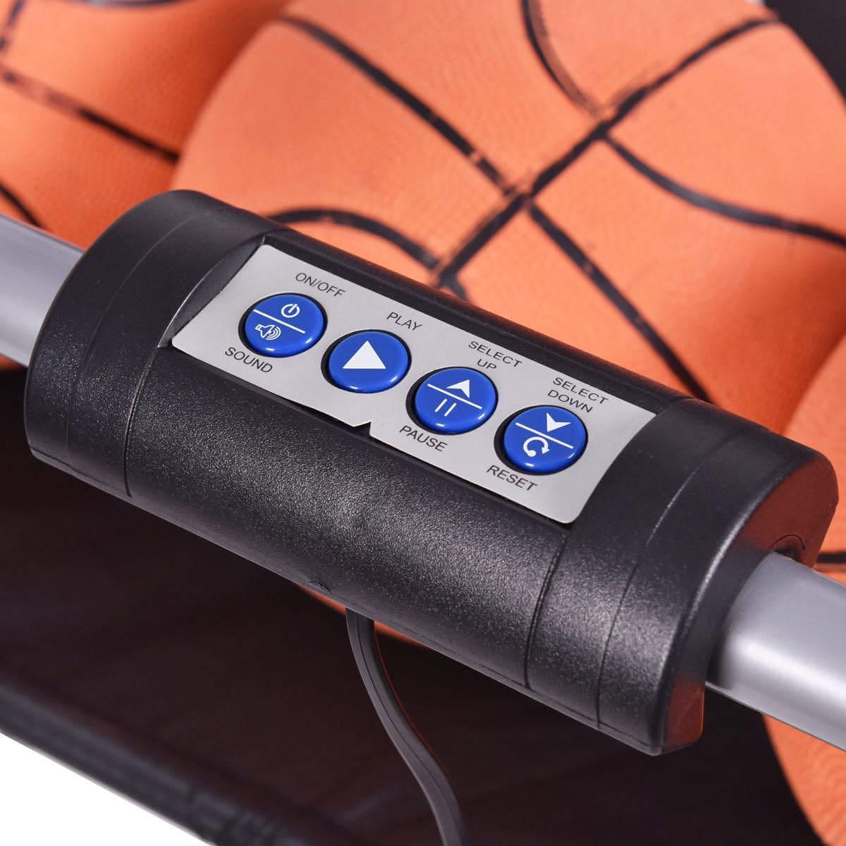 Giantex Foldable Basketball Arcade Game, 8 Game Options, Electronic Double Shot 2 Player w/ 4 Balls and LED Scoring System