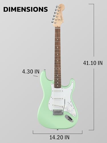 Fender Squier Stratocaster - Torino Red Bundle with Amplifier, Gig Bag, Strap, Instrument Cable, Picks, and Austin Bazaar Instructional DVD