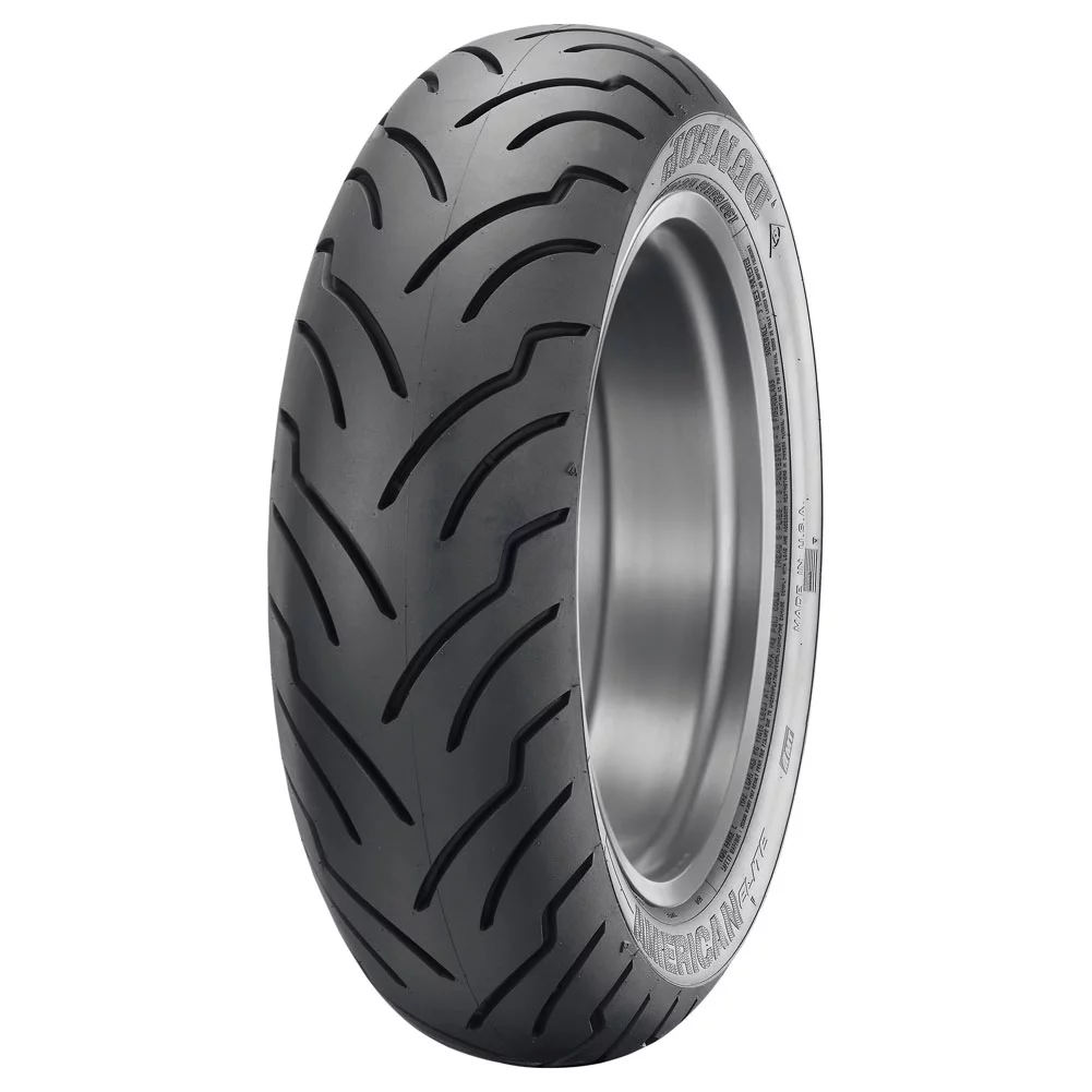 Dunlop American Elite Rear Motorcycle Tire MU85B-16 (77H) Black Wall For HARLEY-DAVIDSON Softail Standard FXST/I 2004-2005