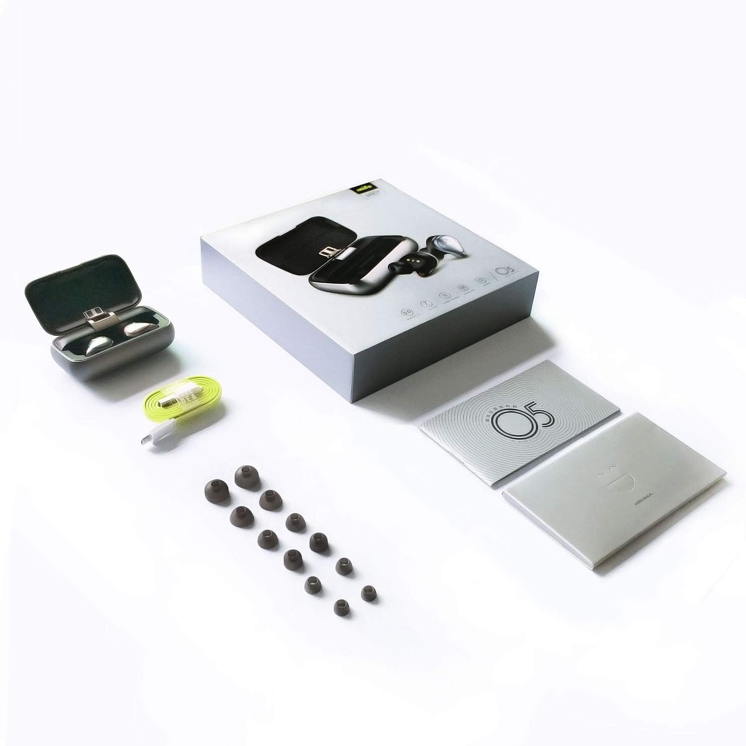 2021 Upgraded Mifo O5 Plus Gen 2 Wireless Earbuds IPX7 Waterproof Bluetooth 5 Earbuds 100 Hours Playtime, Hi-Fi Sound